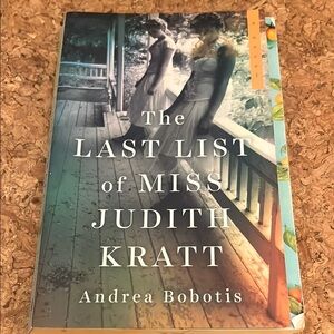 🍒Books 3 for $10🍒The Last List of Miss Judith Kratt Book